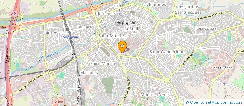 localisation de l'entreprise FUSO FRANCE, L'ASSOCIATION DES FAMILLES UTILISATRICES DE SYSTEMES FOR DYS à PERPIGNAN