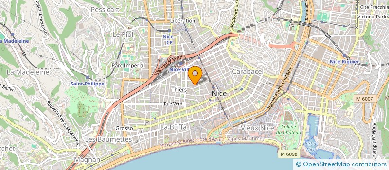 localisation de l'entreprise FUSO NICE à NICE