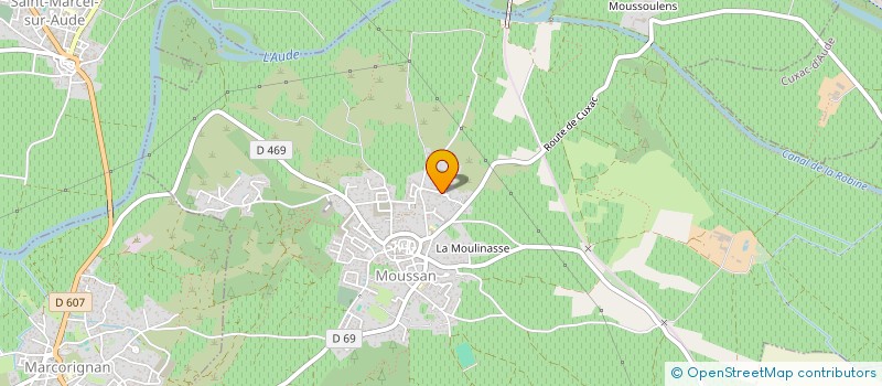 localisation de l'entreprise FUSTA INVEST  MOUSSAN