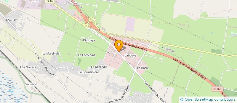 localisation de l'entreprise FUSTER SERVICES à PONTCHATEAU