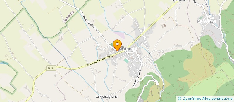 localisation de l'entreprise FUSTERIA  DOURGNE