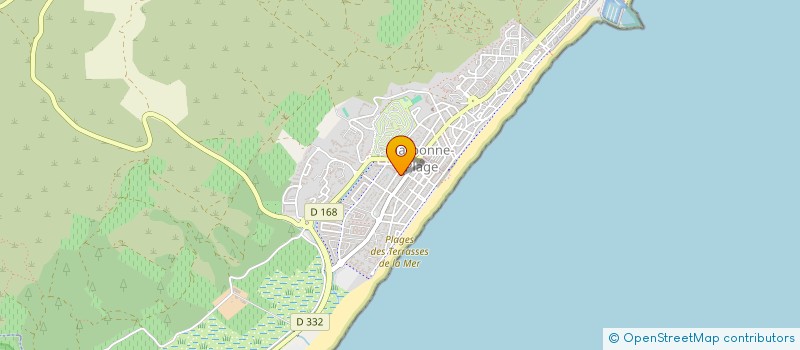 localisation de l'entreprise FUSTEROUAU  NARBONNE