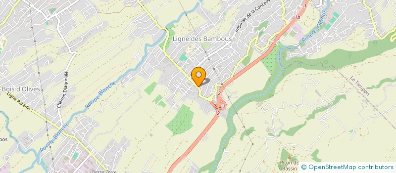 localisation de l'entreprise FUTEVOLEI 974  SAINT-PIERRE