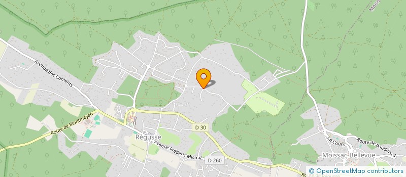 localisation de l'entreprise FUTSAL AUPSOIS (FA) à REGUSSE