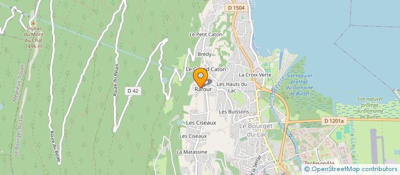 localisation de l'entreprise FUTSAL BOURGET UNITED  LE BOURGET-DU-LAC