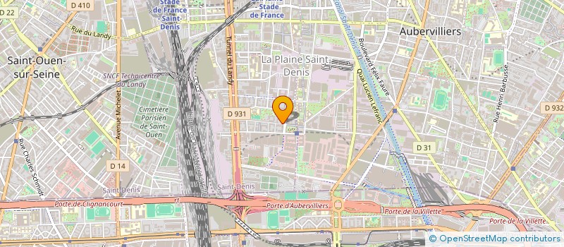 localisation de l'entreprise FUTSAL CLUB 93 BOBIGNY  BOBIGNY