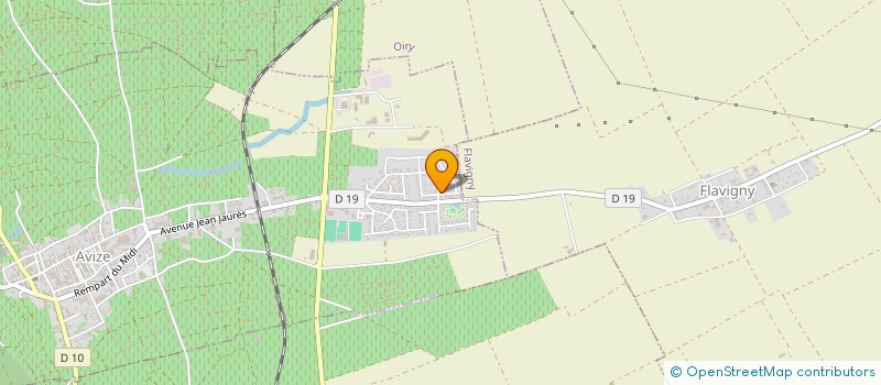 localisation de l'entreprise FUTSAL CLUB AVIZOIS  AVIZE