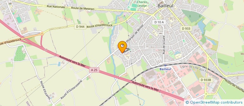 localisation de l'entreprise FUTSAL CLUB BAILLEUL à BAILLEUL
