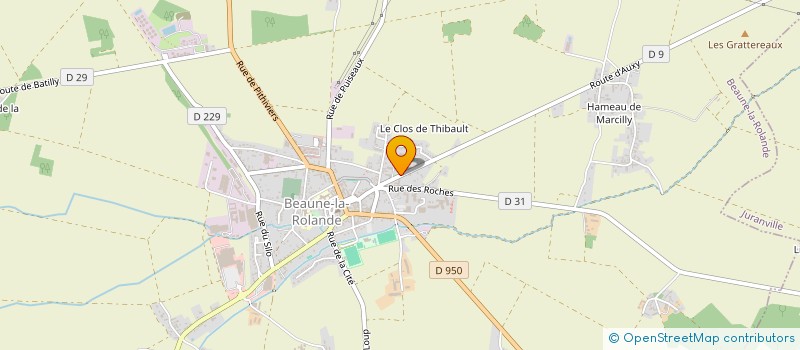 localisation de l'entreprise FUTSAL CLUB BEAUNOIS à BOISCOMMUN