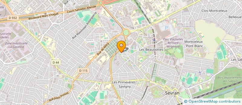localisation de l'entreprise FUTSAL CLUB DE SEVRAN à SEVRAN