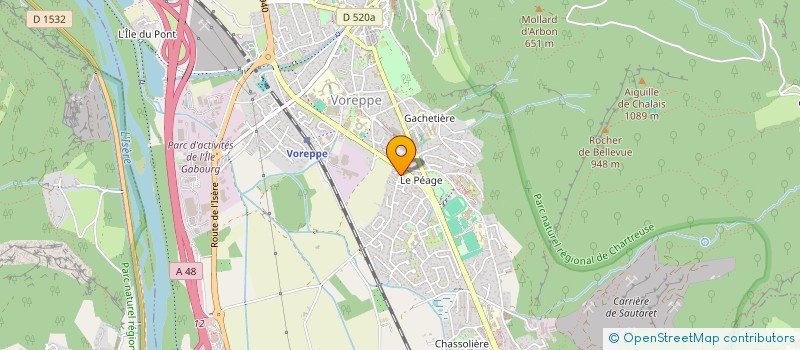 localisation de l'entreprise FUTSAL CLUB DE VOREPPE  VOREPPE