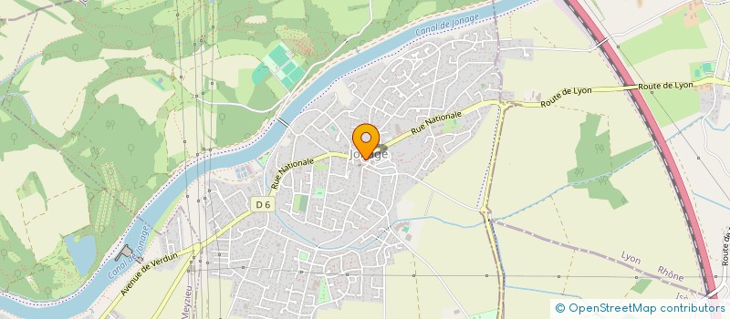 localisation de l'entreprise FUTSAL CLUB JONAGE  JONAGE