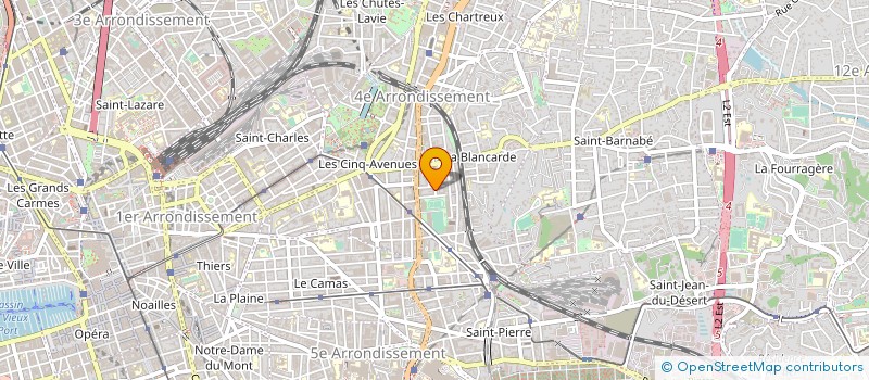 localisation de l'entreprise FUTSAL CLUB MARSEILLE à MARSEILLE