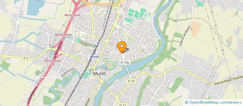 localisation de l'entreprise FUTSAL CLUB MURET  MURET