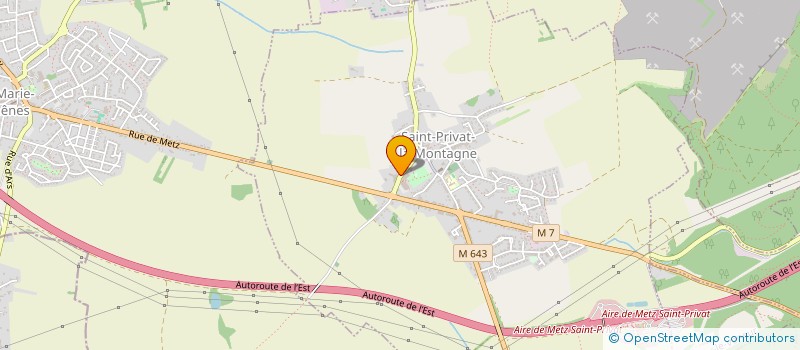 localisation de l'entreprise FUTSAL FEMININ ST PRIVAT LA MONTAGNE  SAINT-PRIVAT-LA-MONTAGNE