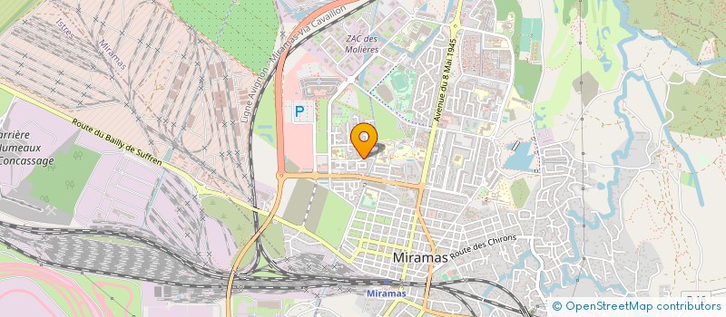 localisation de l'entreprise FUTSAL MIRAMAS à MIRAMAS