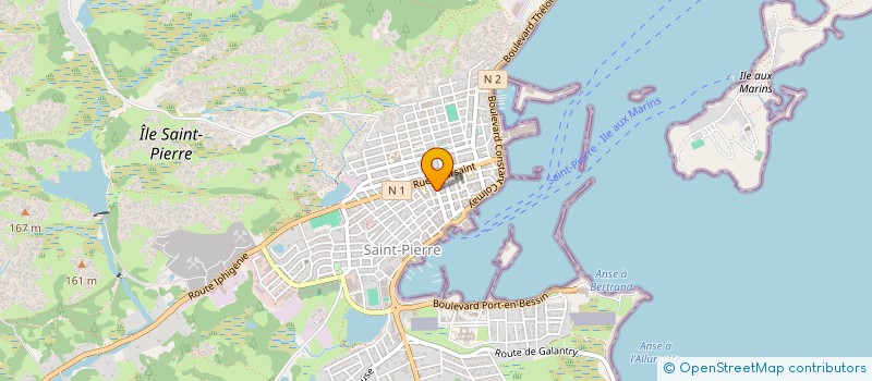 localisation de l'entreprise FUTSAL PROJECT à SAINT-PIERRE