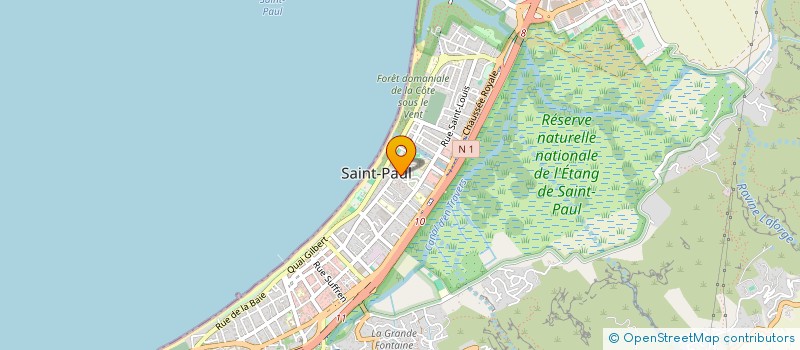 localisation de l'entreprise FUTSAL REGALE à SAINT-PAUL