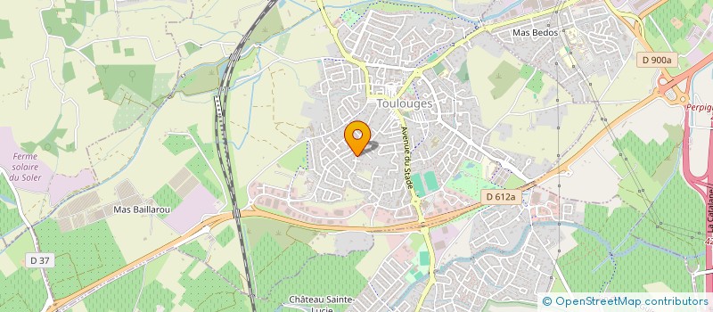 localisation de l'entreprise FUTUNA  TOULOUGES