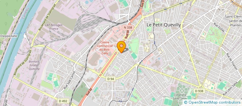 localisation de l'entreprise FUTUR  LE GRAND-QUEVILLY