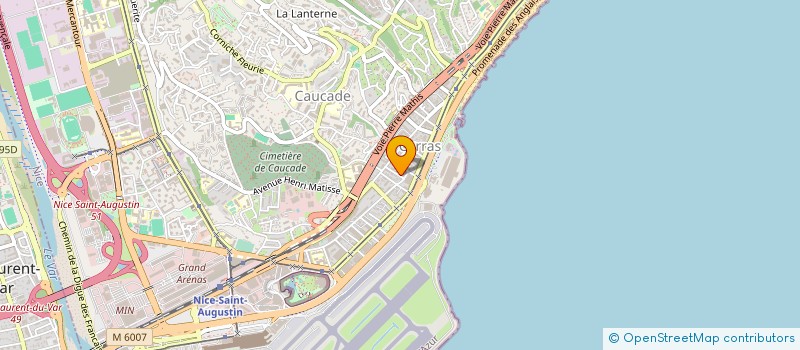 localisation de l'entreprise FUTUR ACTIF à NICE