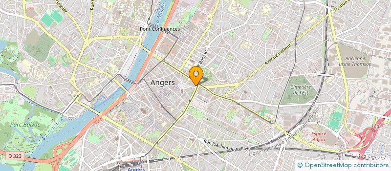 localisation de l'entreprise FUTUR AGRI  ANGERS