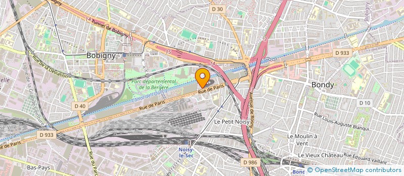 localisation de l'entreprise FUTUR CONNECTION à NOISY-LE-SEC