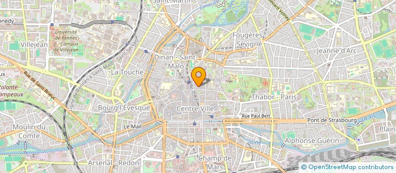 localisation de l'entreprise FUTUR EC INVEST à RENNES