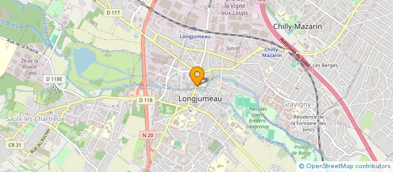 localisation de l'entreprise FUTUR FOOD à LONGJUMEAU