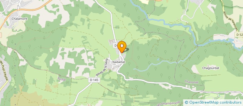 localisation de l'entreprise FUTUR'HOME  SAINT-GENES-CHAMPANELLE