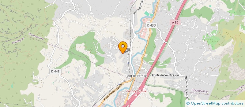 localisation de l'entreprise FUTUR IMMOBILIER PACA  ROQUEVAIRE