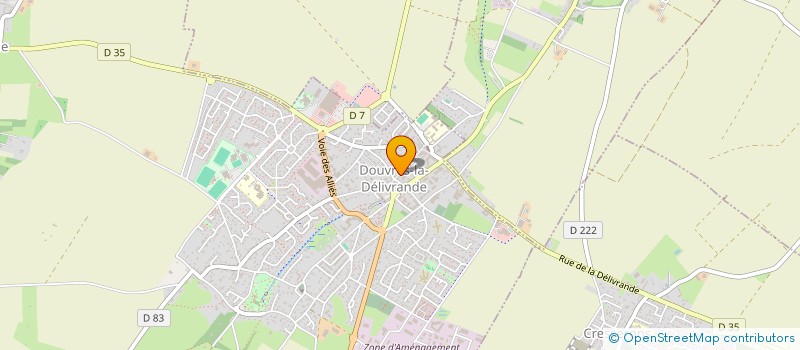 localisation de l'entreprise FUTUR INFORMATIQUE à DOUVRES-LA-DELIVRANDE