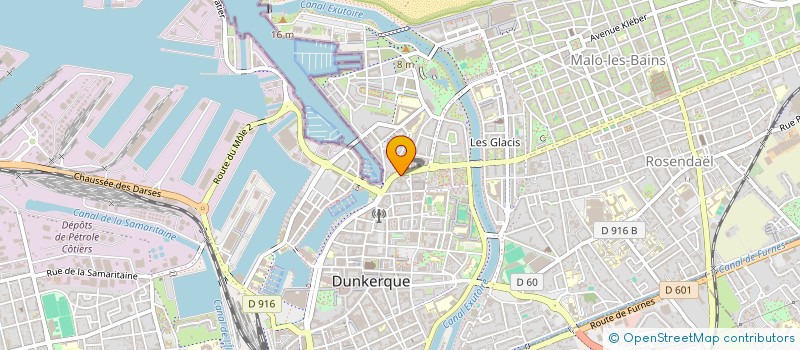 localisation de l'entreprise FUTUR INTERIEUR à DUNKERQUE