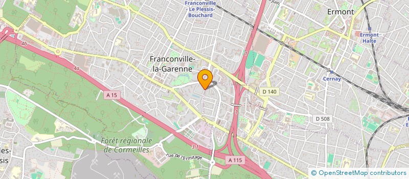 localisation de l'entreprise FUTUR INVESTIMMO  FRANCONVILLE