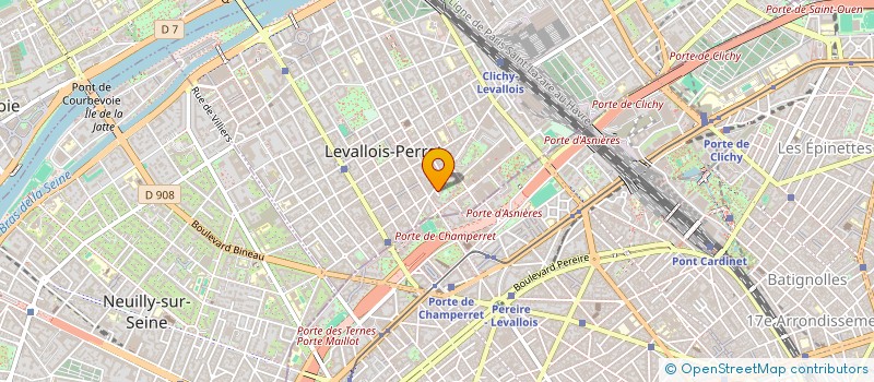 localisation de l'entreprise FUTUR MEDIA à LEVALLOIS-PERRET