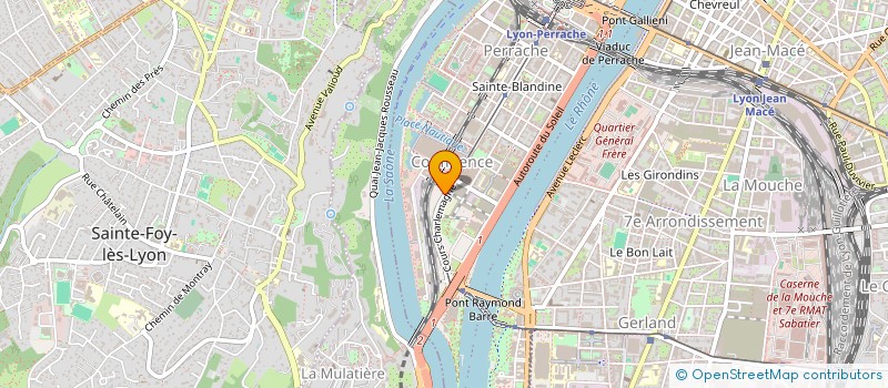 localisation de l'entreprise FUTUR PRESENT  LYON