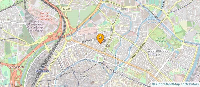localisation de l'entreprise FUTUR PROCHE à STRASBOURG
