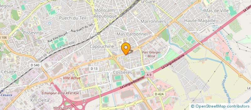localisation de l'entreprise FUTUR PROMOTION IMMOBILIER à NIMES