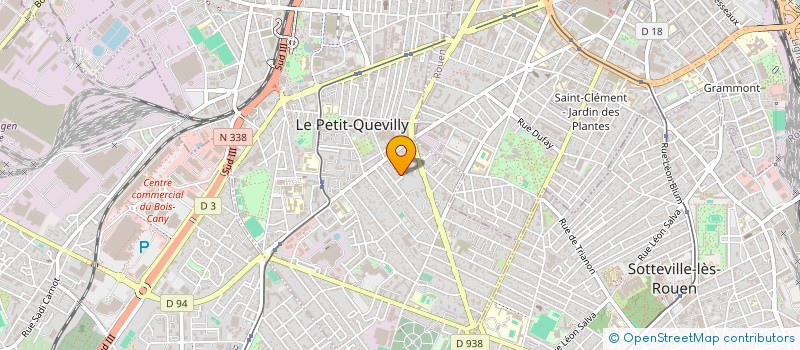 localisation de l'entreprise FUTUR SIMPLE  LE PETIT-QUEVILLY