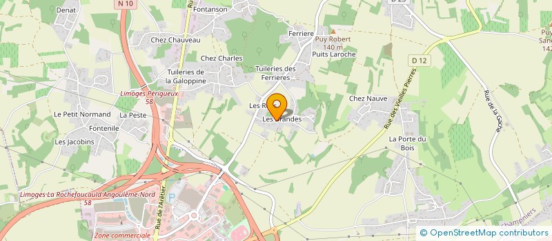 localisation de l'entreprise FUTUR TS 86  CHAMPNIERS