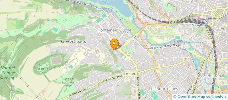 localisation de l'entreprise FUTURA à DIJON