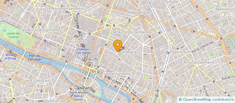 localisation de l'entreprise FUTURA  PARIS