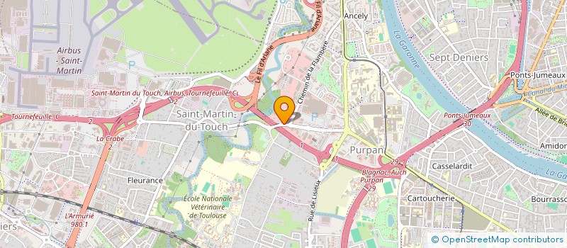 localisation de l'entreprise FUTURA CONSEIL  TOULOUSE