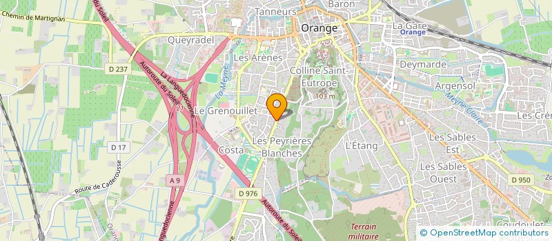 localisation de l'entreprise FUTURA DOMUS à ORANGE
