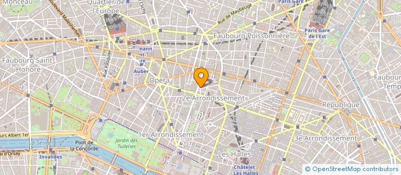 localisation de l'entreprise FUTURA FRANCE à PARIS