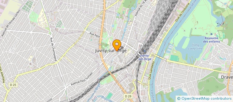 localisation de l'entreprise FUTURA FRANCE à JUVISY-SUR-ORGE