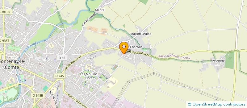 localisation de l'entreprise FUTURA HOLDING à FONTENAY-LE-COMTE