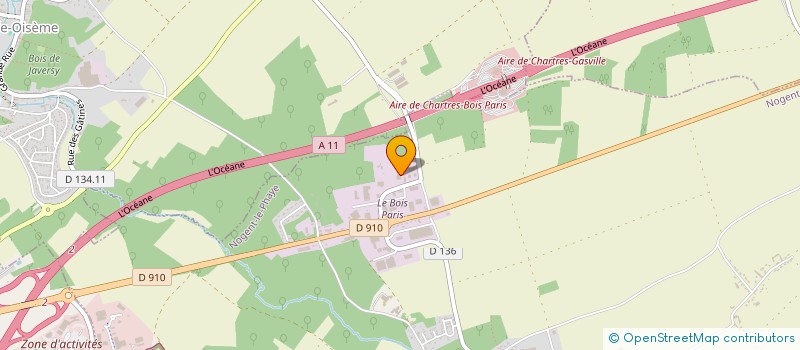 localisation de l'entreprise FUTURA PLASTIQUES à NOGENT-LE-PHAYE