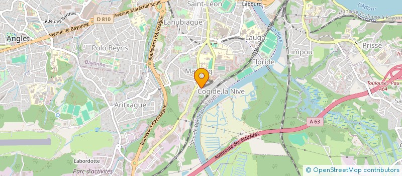 localisation de l'entreprise FUTURADO à BAYONNE