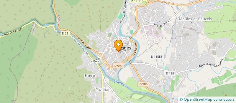 localisation de l'entreprise FUTURE  GANGES